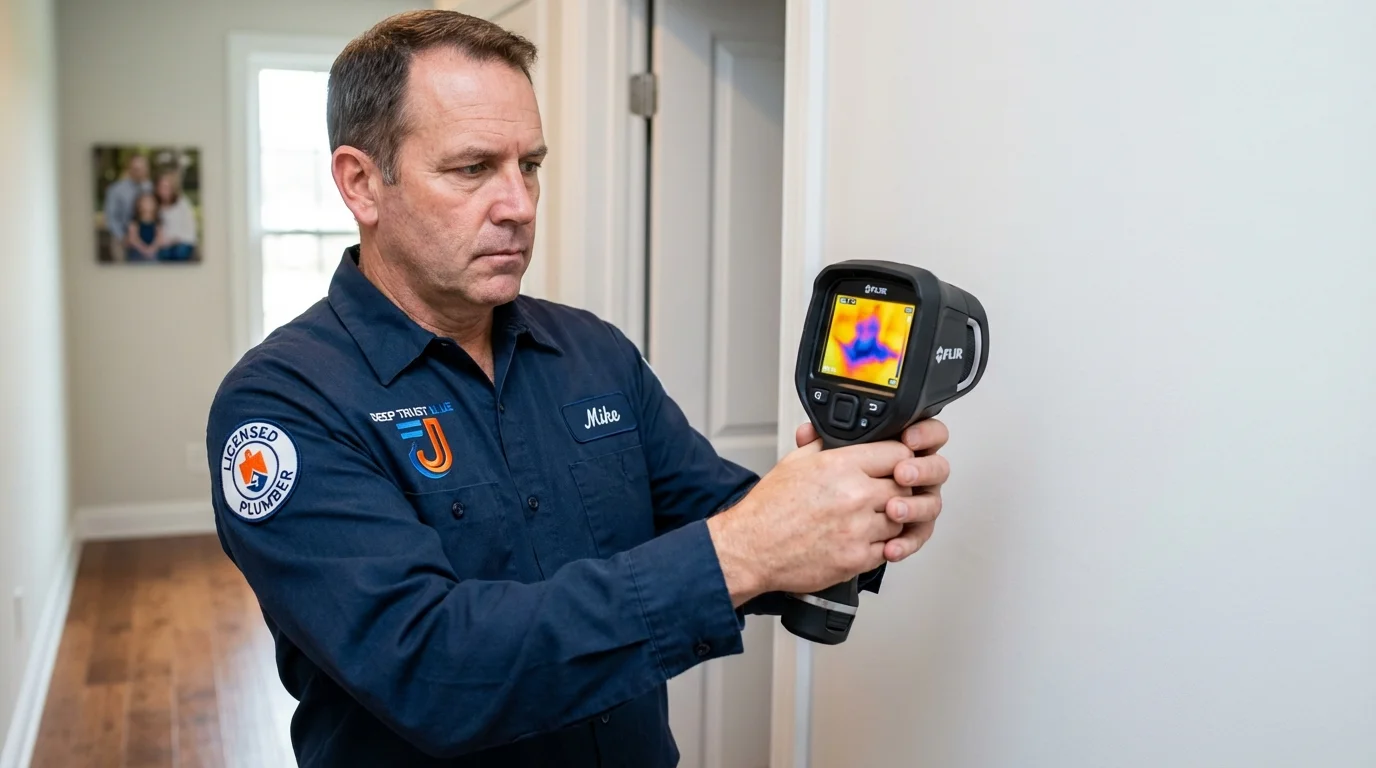 Thermal imaging leak detection by Johns Plumbing LLC in Idaho Springs